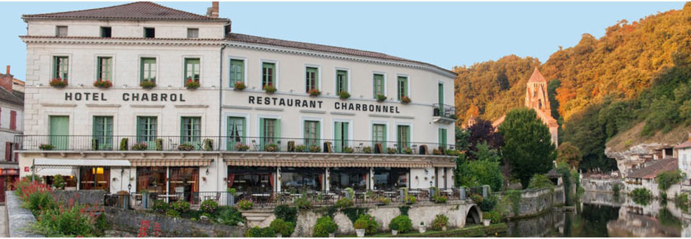 Hotel Restaurant Charbonnel Brantôme Esterno foto
