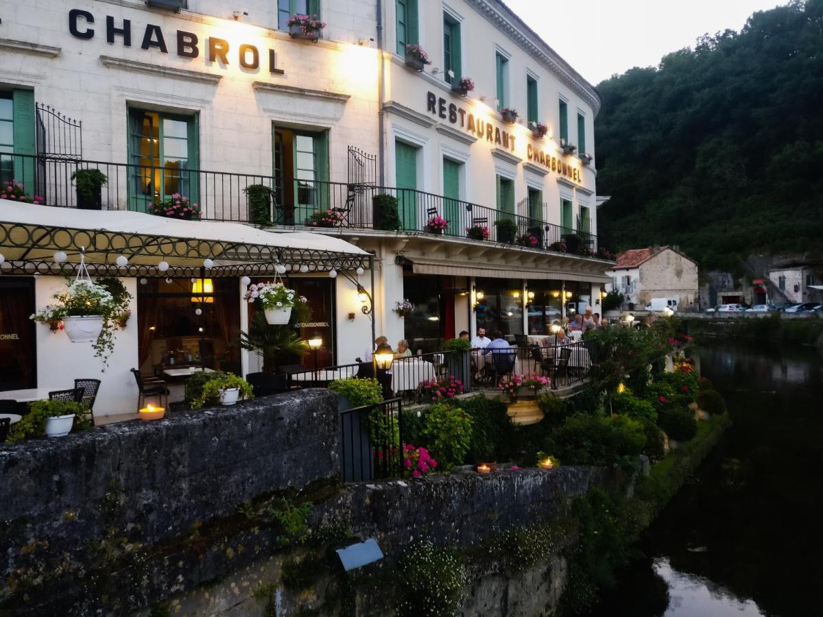 Hotel Restaurant Charbonnel Brantôme Esterno foto
